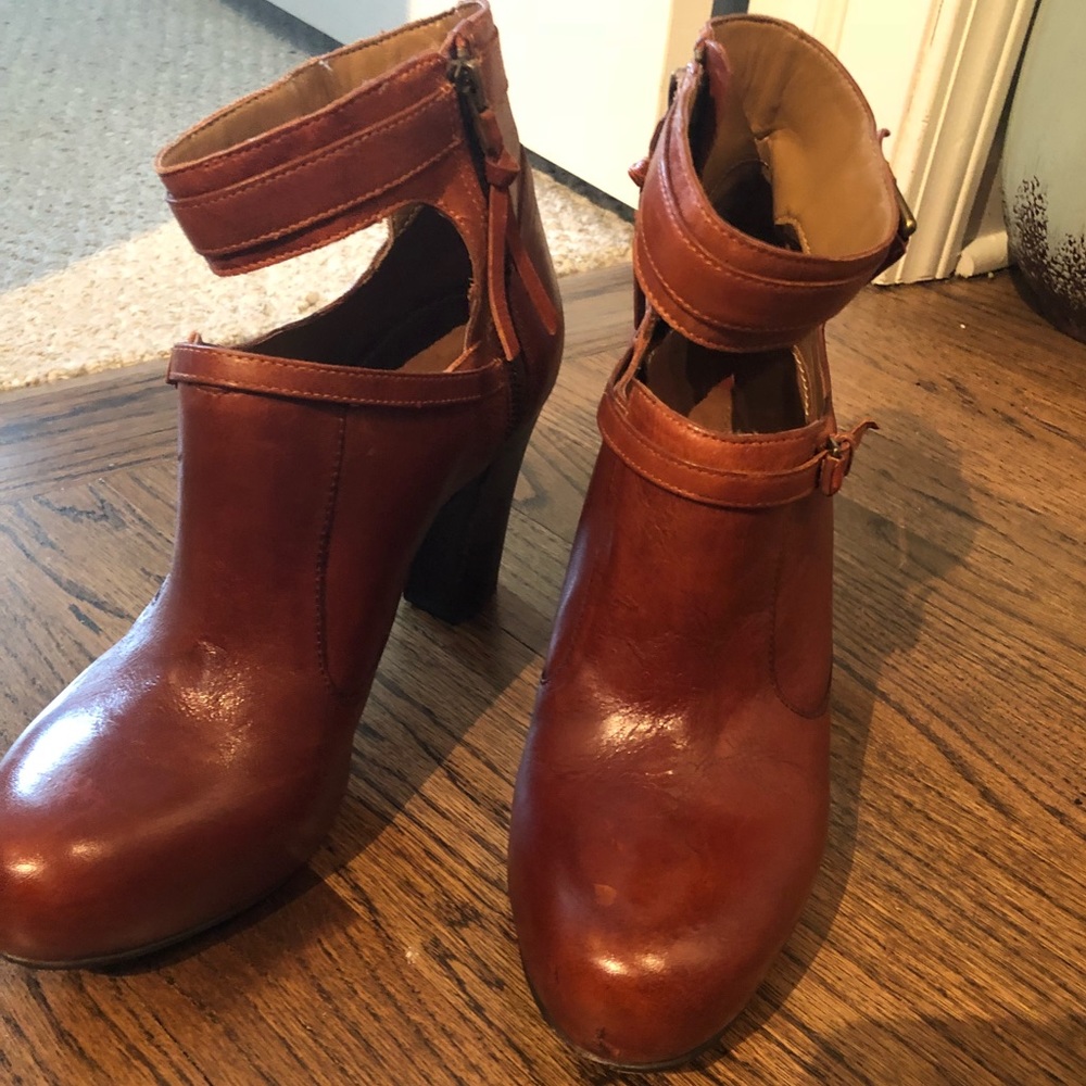 Anthropology Ankle Boots 8.5.